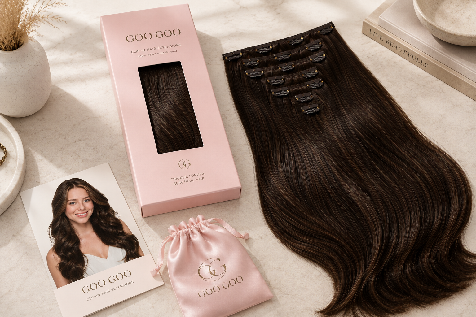 GOO GOO Hair Clip-In Extensions