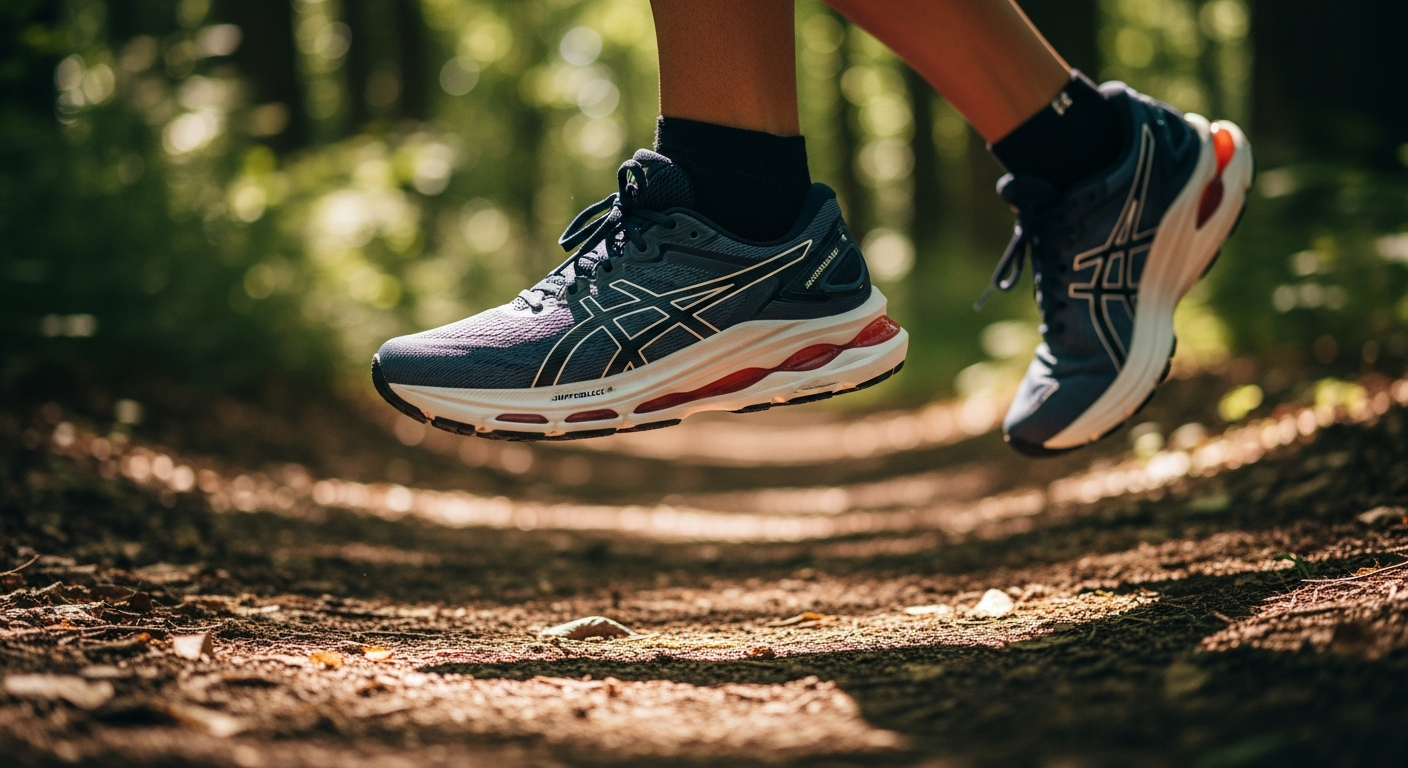 ASICS Superblast 3 Max Cushion Running Shoe displayed on white background showing dual-foam midsole technology