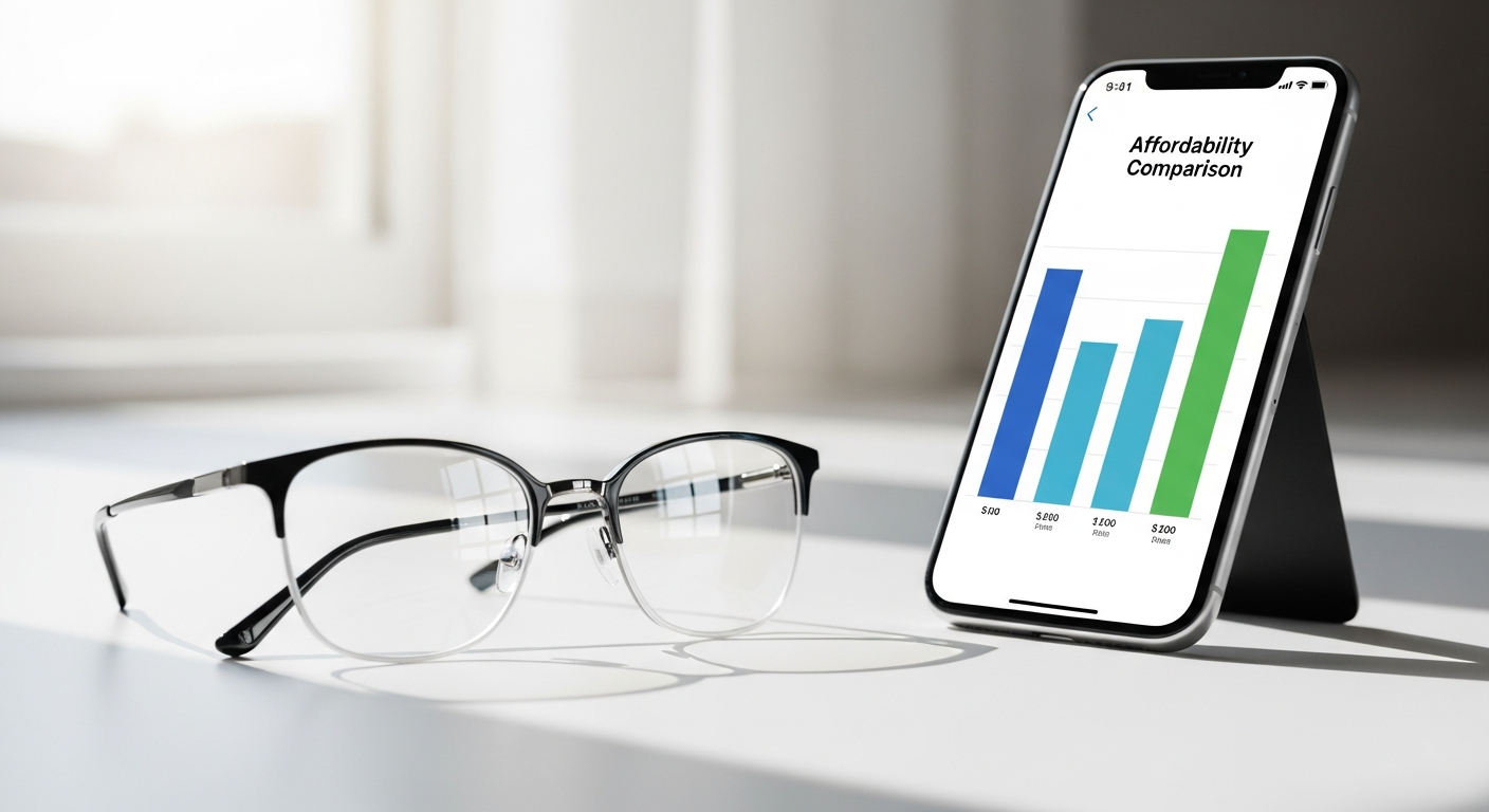 Lensology ULTIMA prescription replacement lenses in modern eyewear frames with protective coatings