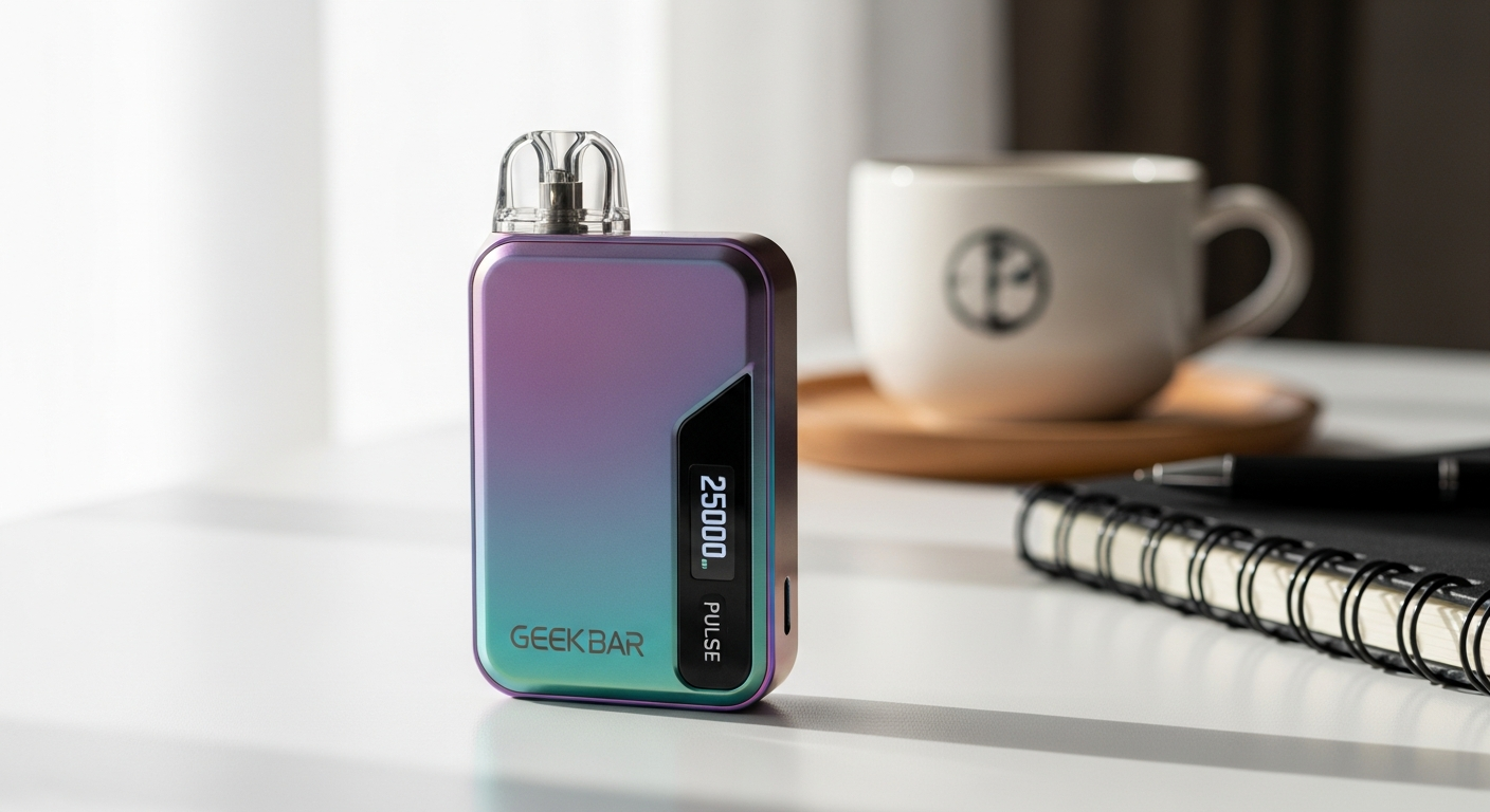 Geek Bar Pulse X 25000 puffs disposable vape device with dual power mode