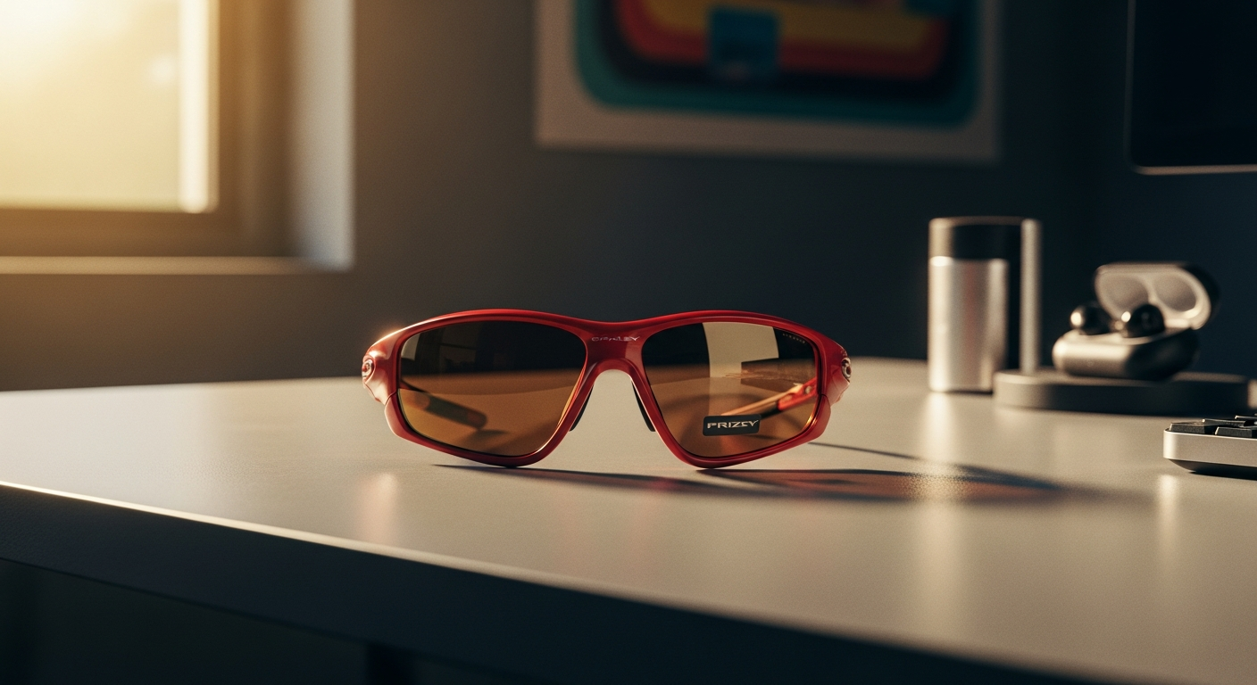Oakley Eye Jacket Redux OO9438 Prizm sunglasses with retro oval frame design and modern lens technology