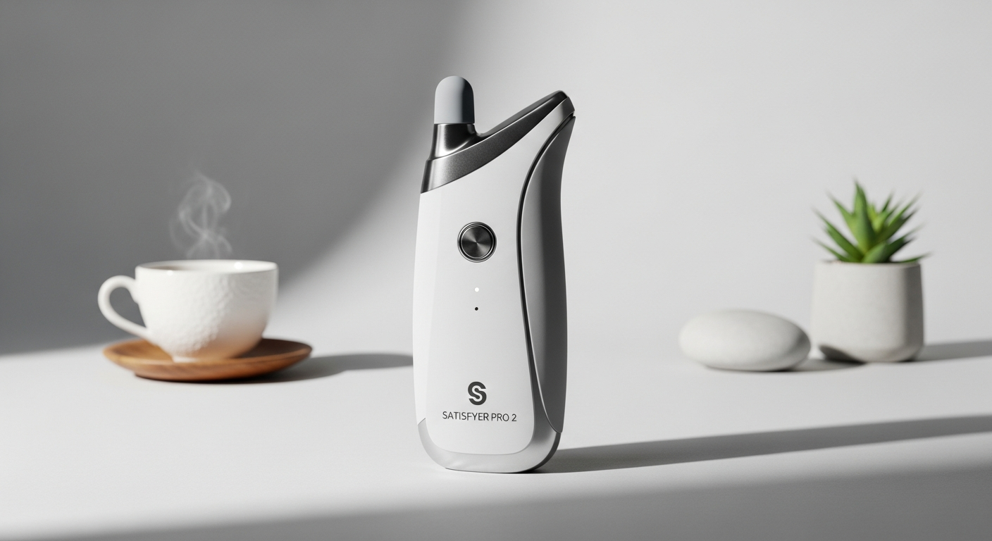Satisfyer Pro 2 Next Generation clitoral stimulator with air-pulse technology displayed on white background