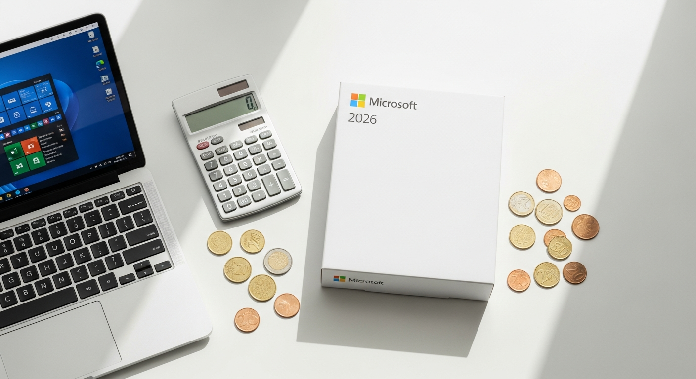 Microsoft Office 2026 lifetime license deal on Groupon.fr for budget-conscious professionals