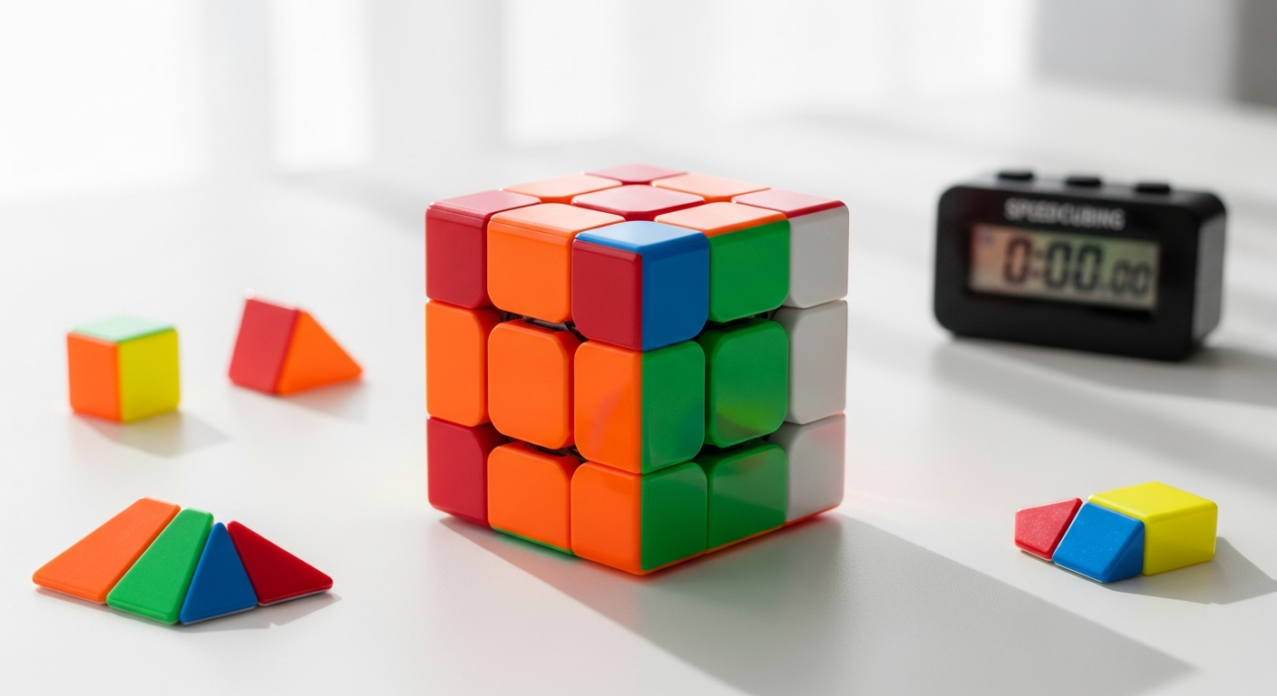 MoYu RS3M V5 Magnetic Speed Cube displayed on white background showing cube design