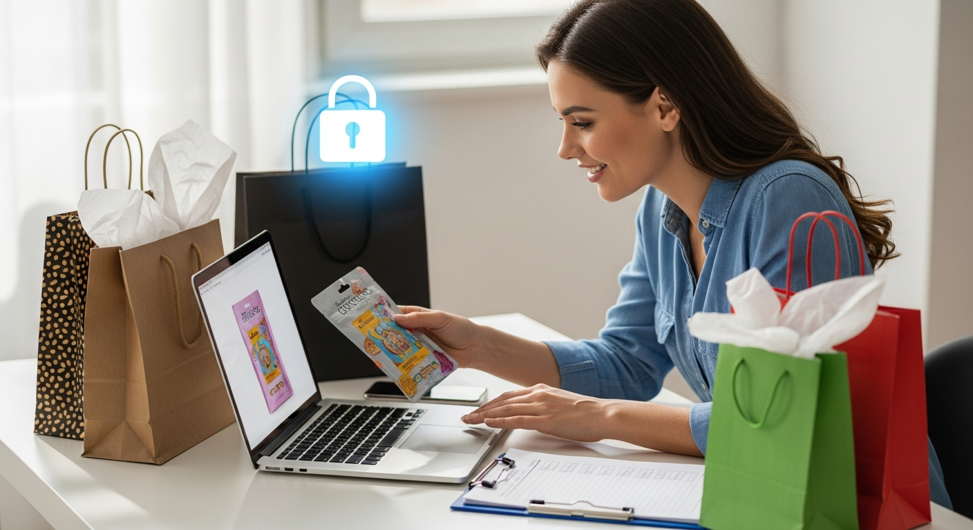 Lunzo.pl marketplace shopping guide showing safe buying strategies and product verification tips