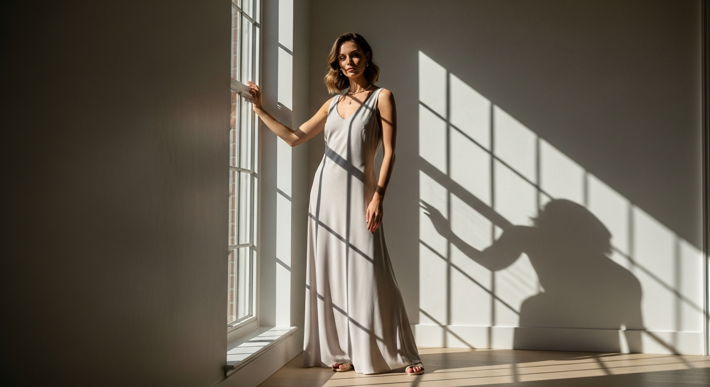 Aspiga Victoria Broderie Cotton Maxi Dress in blue with romantic lace detailing