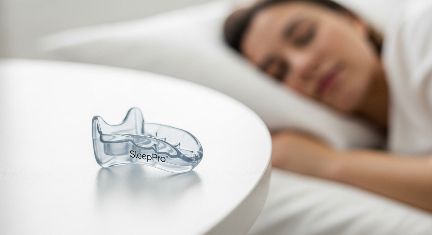 SleepPro Custom Anti-Snoring Mouthpiece precision-engineered mandibular advancement device for couples
