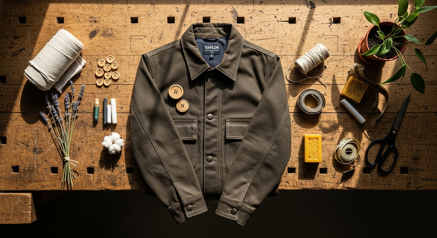 Taylor Stitch Jack Everyday Oxford Shirt in organic cotton displayed on professional model