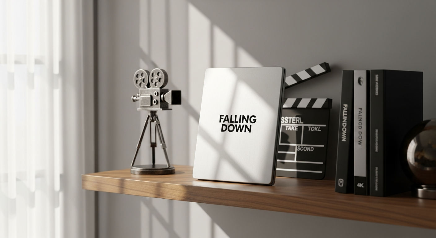 Falling Down Limited Edition 4K Ultra HD Steelbook metallic case with exclusive bespoke artwork design
