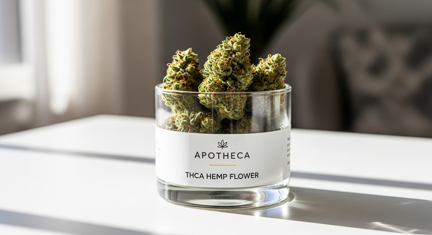 Bloomz THCA Flower premium hemp buds with high trichome density