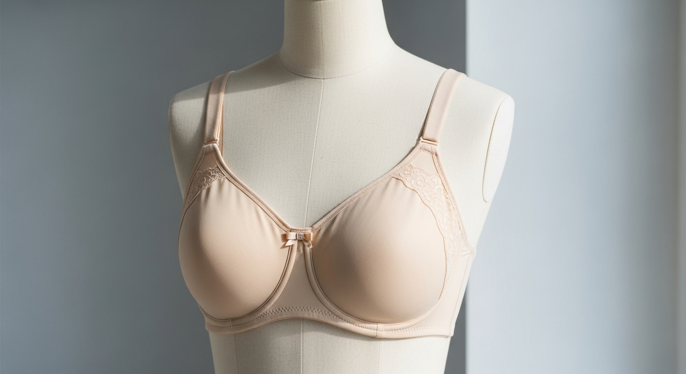 Anita Rosa Faia Twin Underwire Bra 5490 in elegant beige microfiber fabric