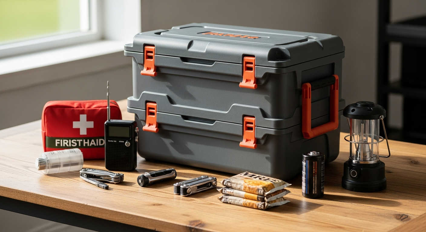 GOAT BOXCO Hub 70 modular cooler system with integrated turrets and interchangeable storage cans