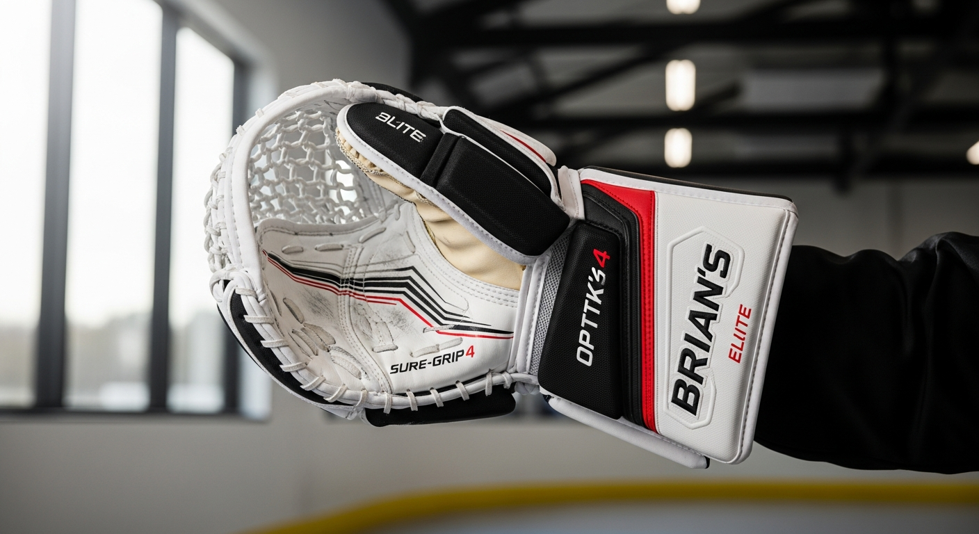 Brian's Optik 4 Goalie Set leg pads catch glove blocker equipment