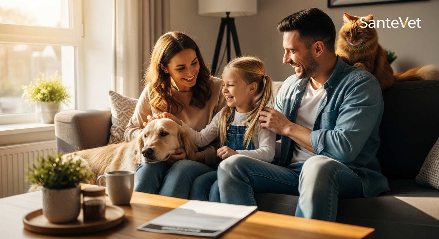 SanteVet pet insurance plans coverage options for dogs cats and exotic pets