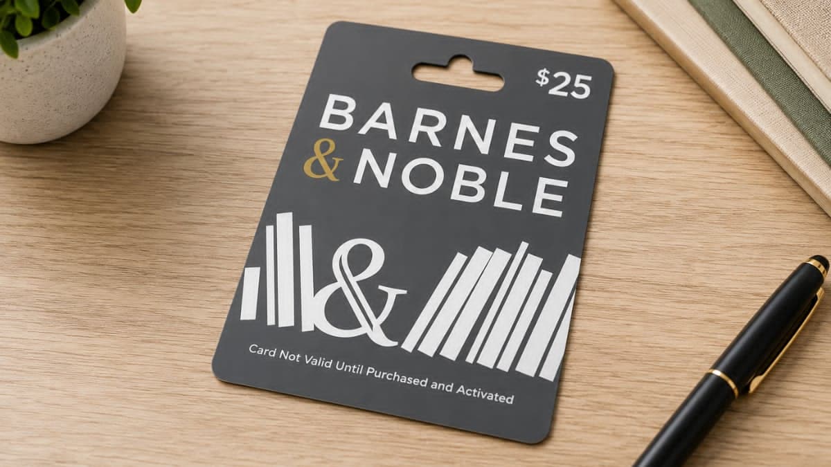 Barnes & Noble Physical Gift Card for books, textbooks, eBooks, and gifts