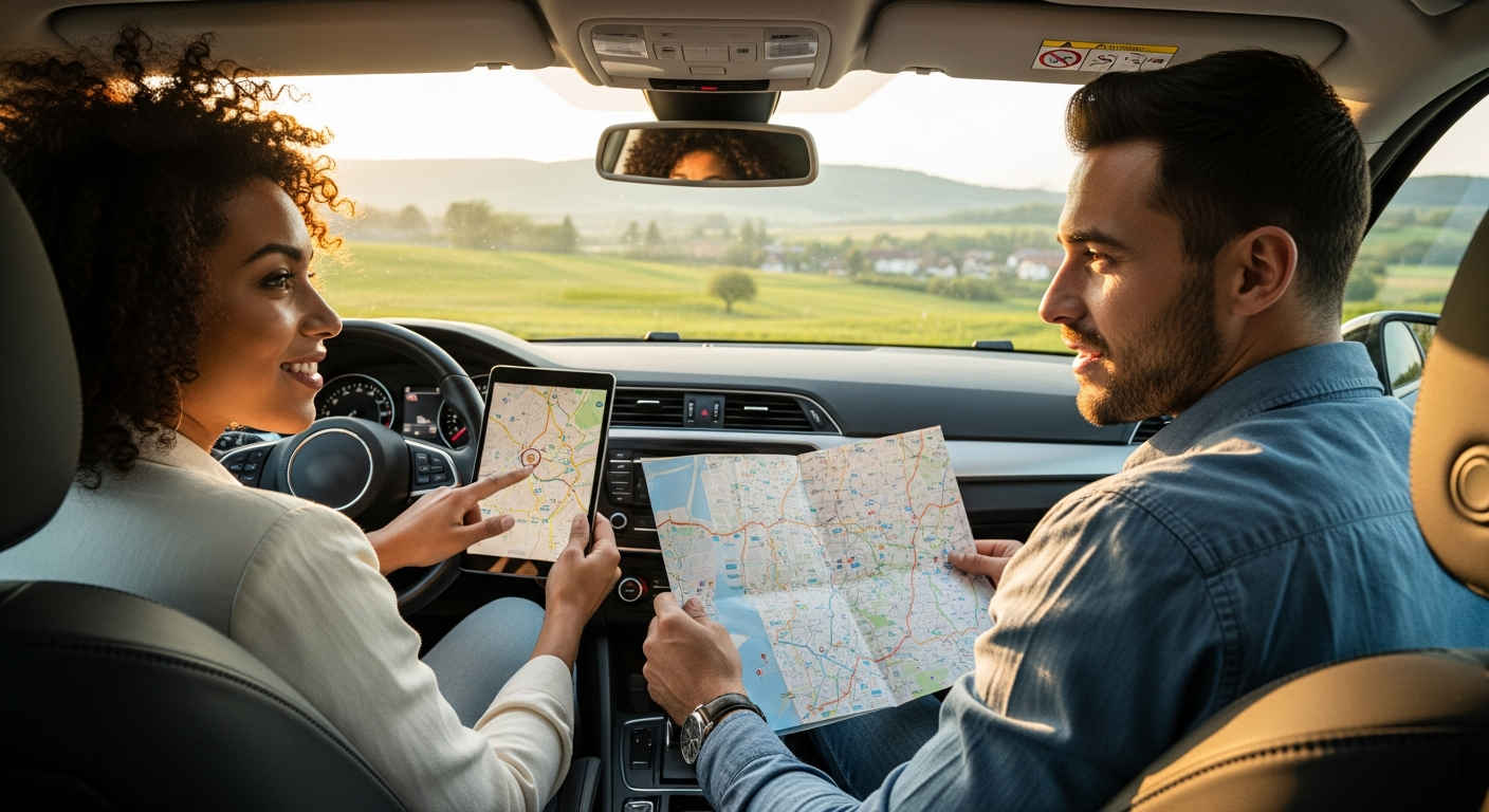 Europcar flexible car rental solutions showcasing diverse vehicle fleet and global accessibility options