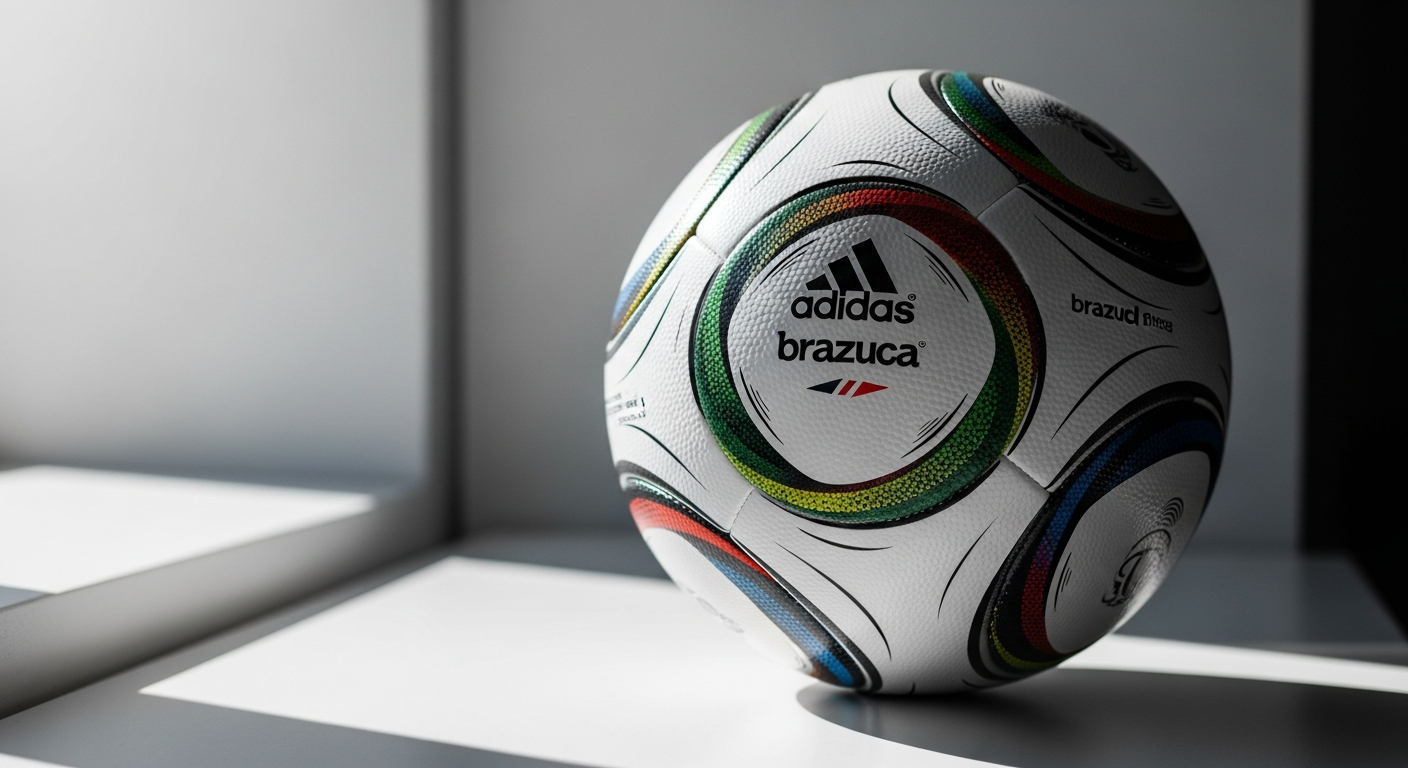 Adidas Brazuca Official World Cup Ball with thermal-bonded panels