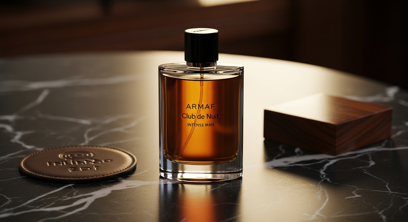 Armaf Club De Nuit Intense Man EDT fragrance bottle with woody spicy scent profile