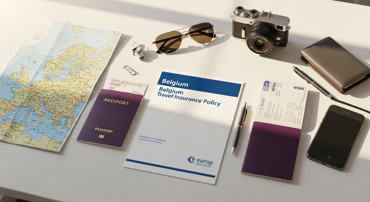 Europ Assistance Annual Travel Insurance Belgium coverage comparison chart and medical protection details
