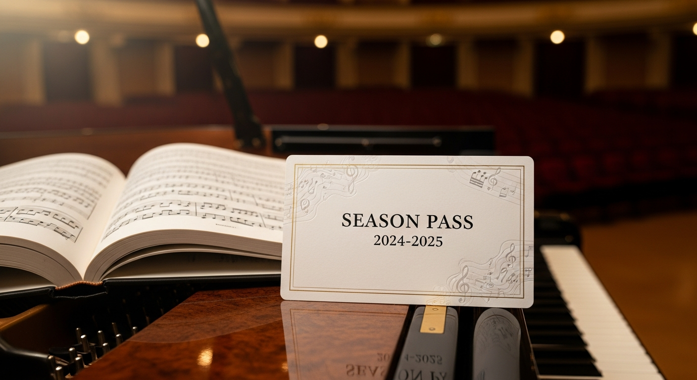 Classical orchestra performing at Auditorio Nacional de Música during Abono 11 Conciertos season