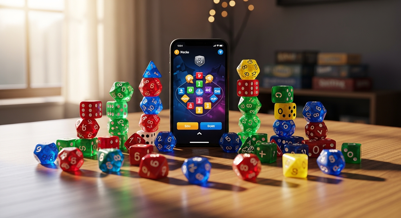 Knobeln online dice game interface showing three dice rolls and scoring options