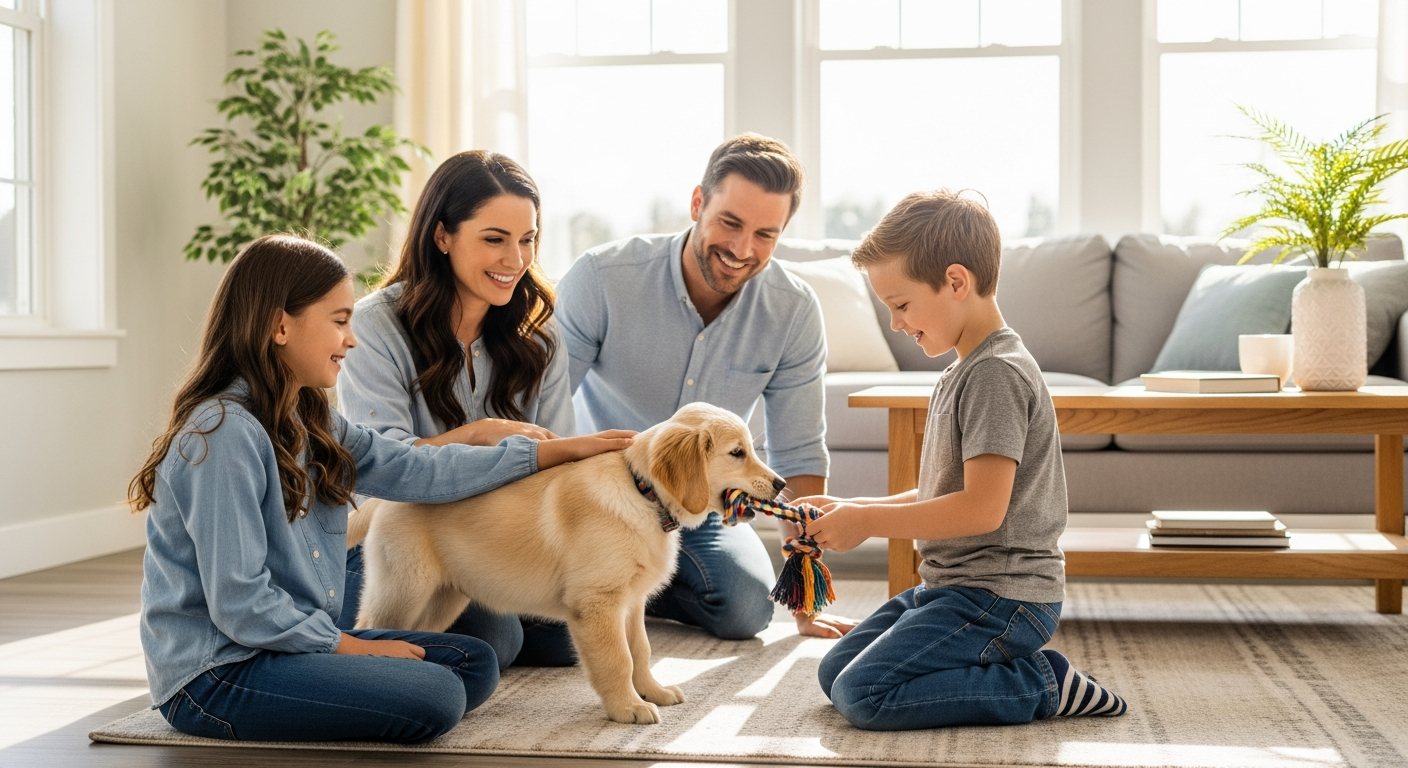 PuppySpot curated puppy adoption service connecting families with vetted breeders nationwide