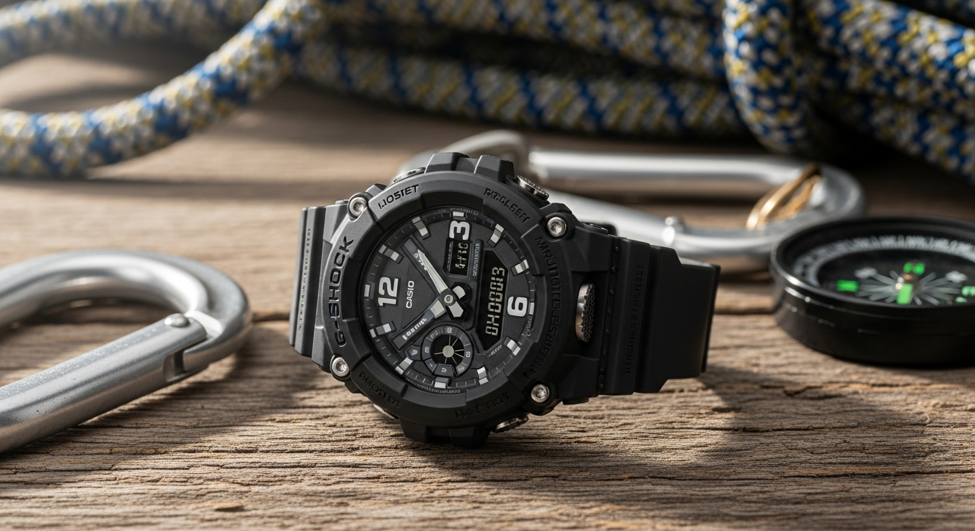 Casio G-Shock GA-100-1A1ER black analog-digital men's watch