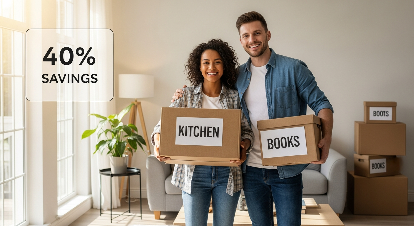 AnyVan home removals service instant online quote platform interface