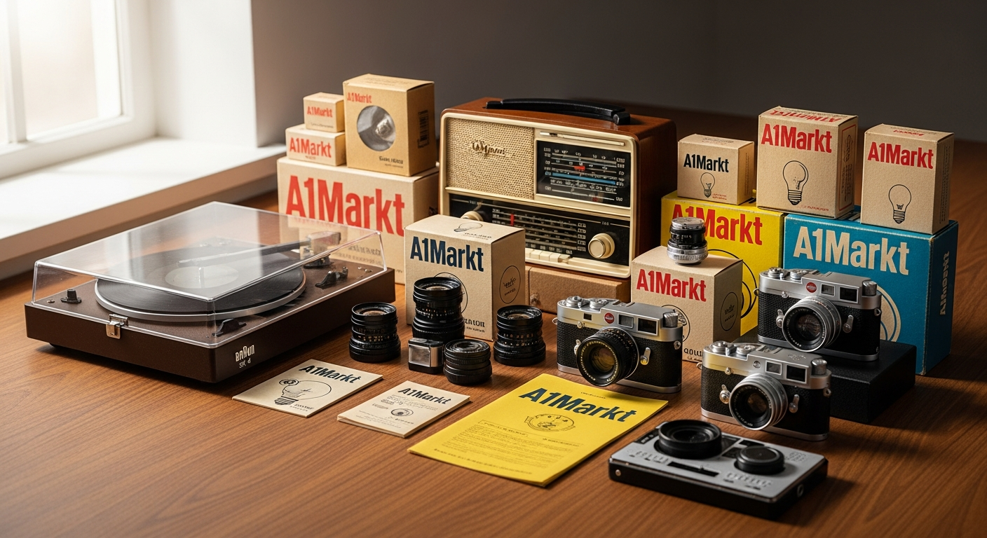 A1Markt DE German electronics retailer storefront and product display