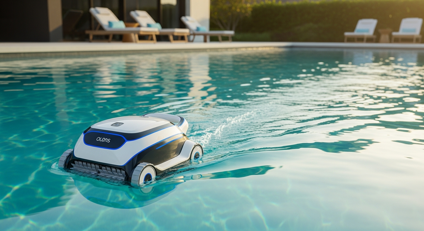 Aiper Scuba S1 2026 cordless robotic pool cleaner cleaning pool floor