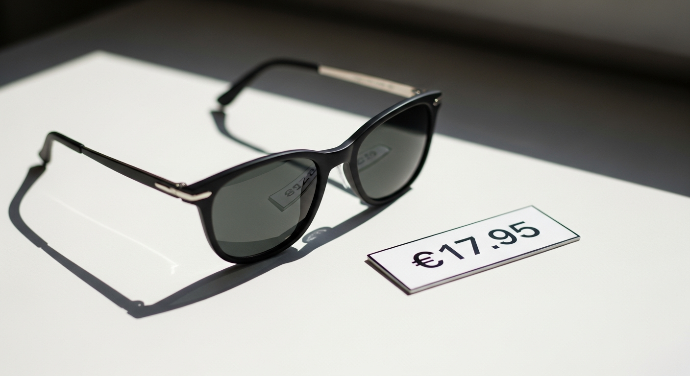 Brille Shopping Board Sunglasses in multiple trendy colors displayed on white background