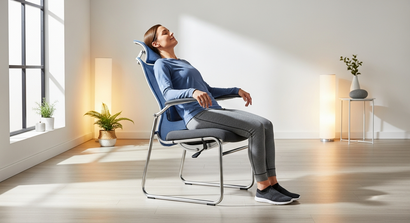 Lifevibe Prime Vibroacoustic Therapy Chair with premium leather upholstery and integrated wellness features