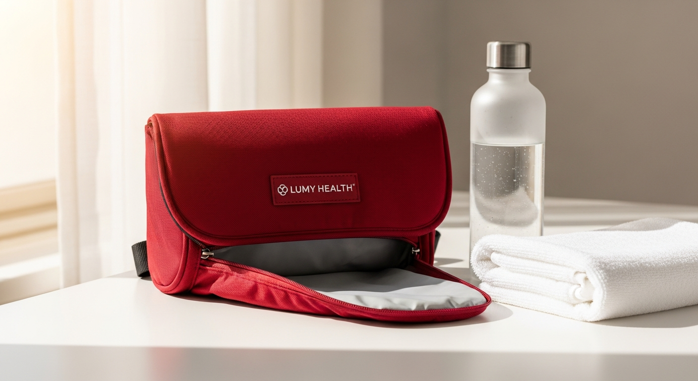 Lumy Health Red Light Therapy Recovery Bag full-body infrared healing device for home recovery