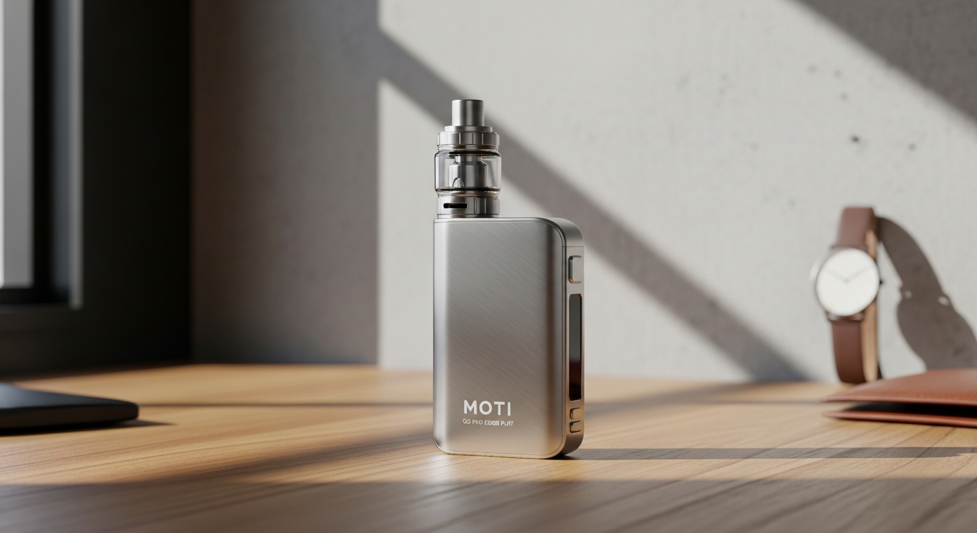 MOTI Go Pro 12000 puff disposable vape with dual power modes and rechargeable battery