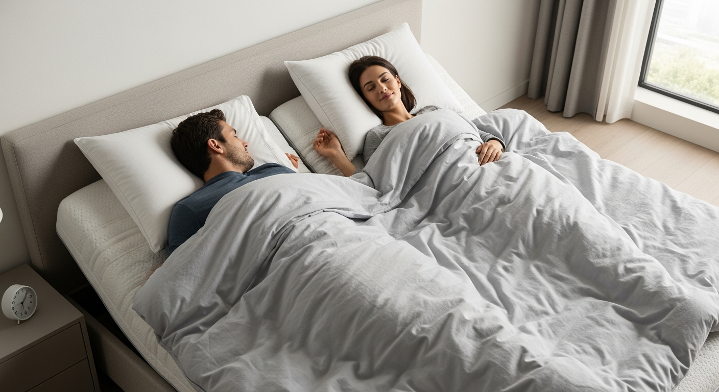 Instant Comfort Essential Smart Bed Mattress with independent Flex-Head adjustment for couples