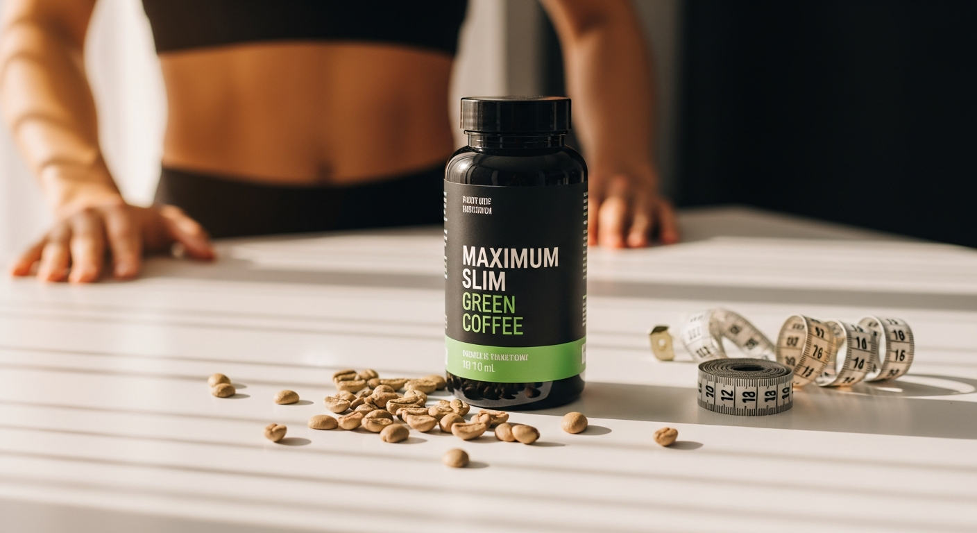 Maximum Slim Original Green Coffee instant formula sachet for weight loss support