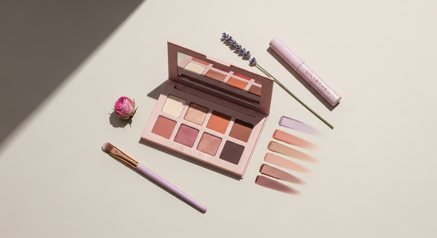 Lilybyred Mood It Eyeshadow Palette with four shades displayed in compact packaging