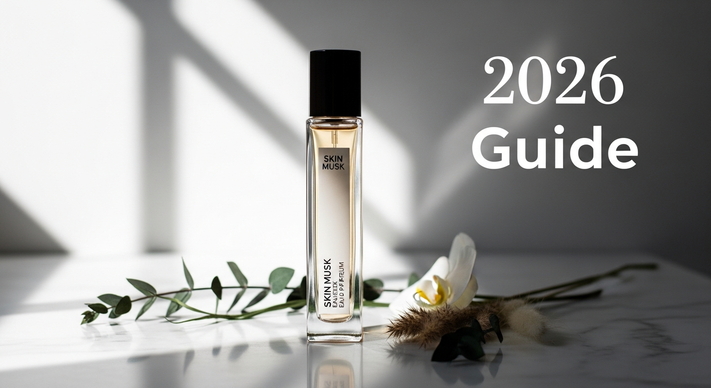 Skin Musk Unisex Eau de Parfum bottle by ATTAR AL HAS niche fragrance