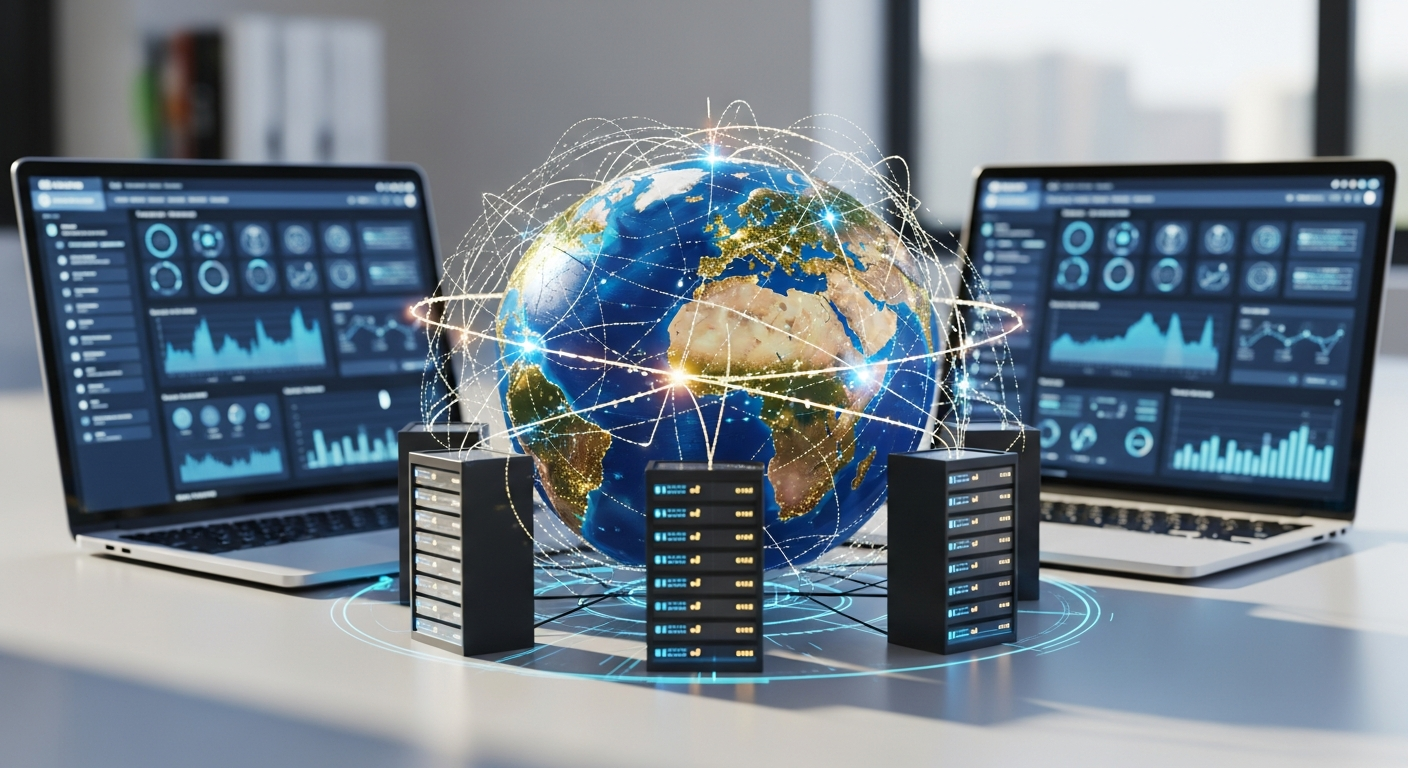 PlanetHoster The World shared hosting platform interface showing multi-site management dashboard