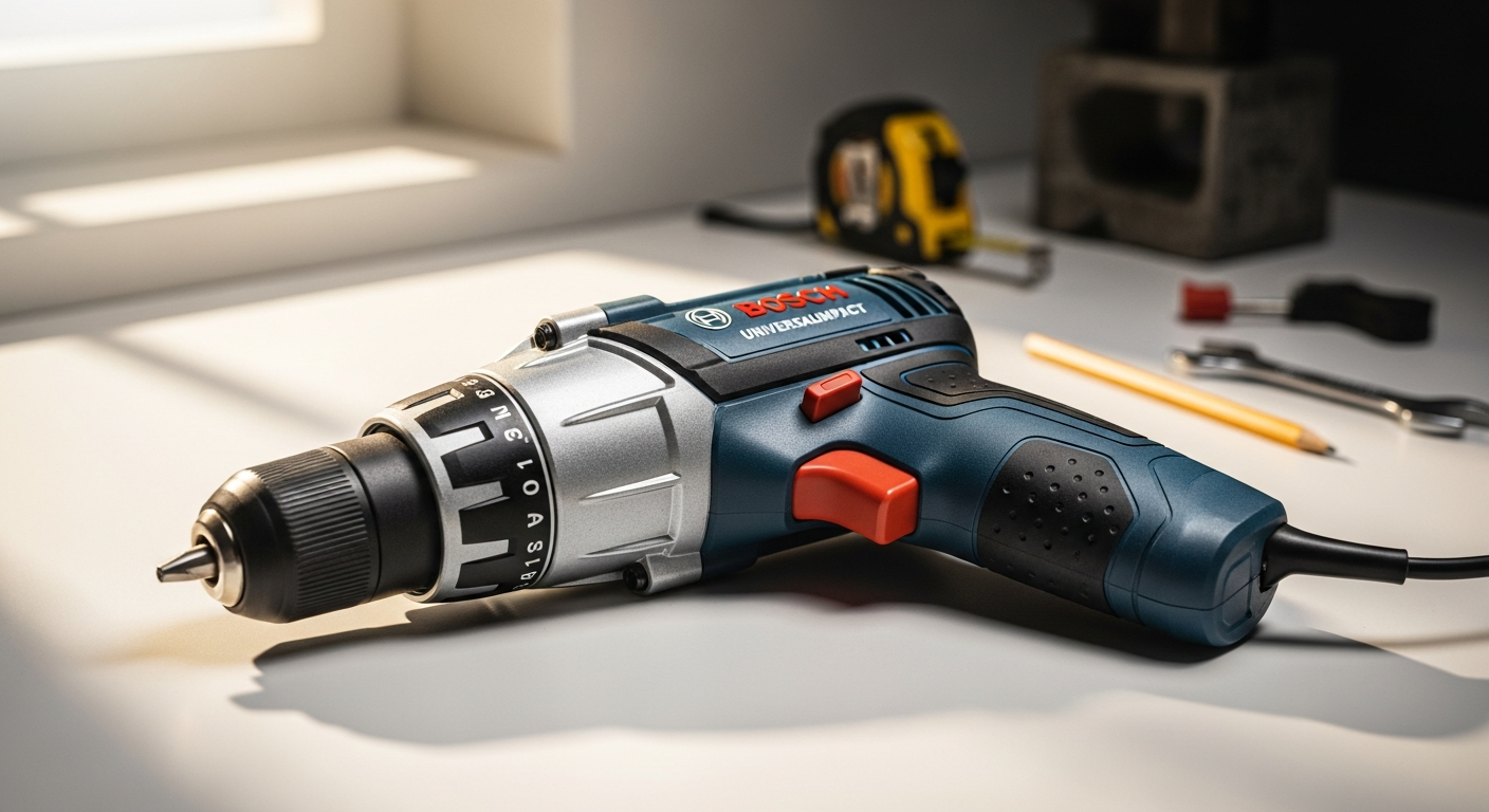 Bosch UNIVERSALIMPACT 18V-60 brushless cordless combi drill with battery and charger kit